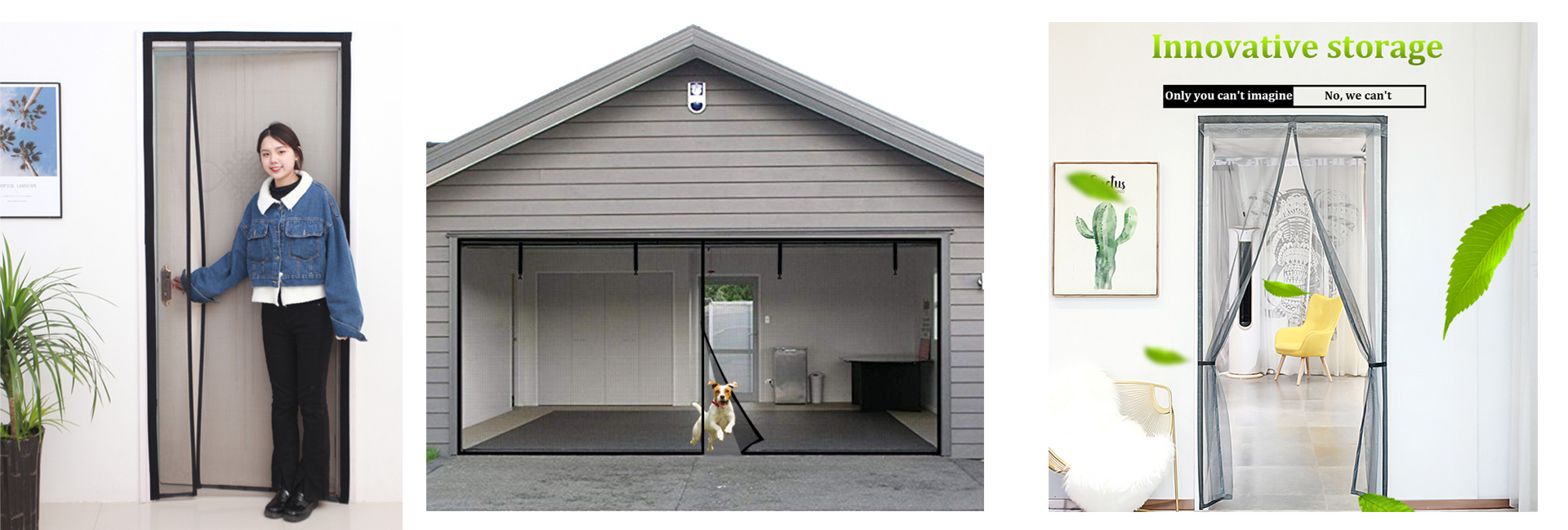 Magnetic Screen Door