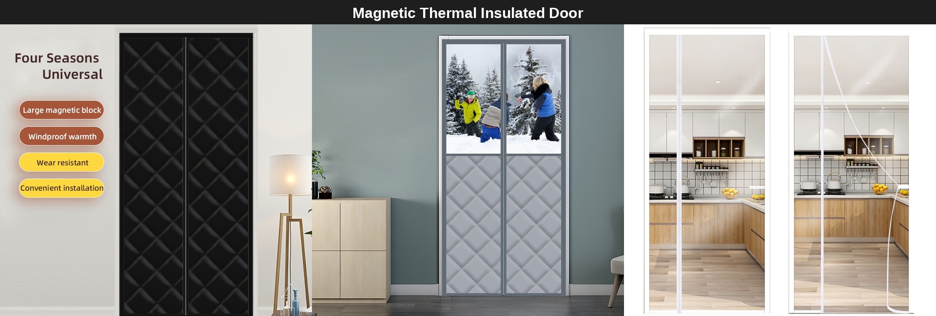 Magnetic Screen Door