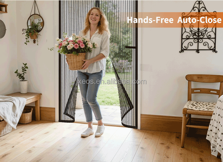 Heavy Duty Magnetic Screen Door